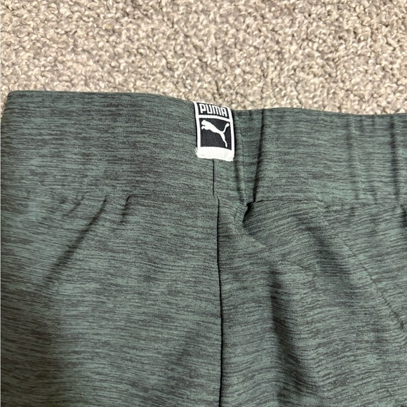 Puma Heather Green Athletic Sweatpants Joggers Kids Size 2T - Picture 4 of 7